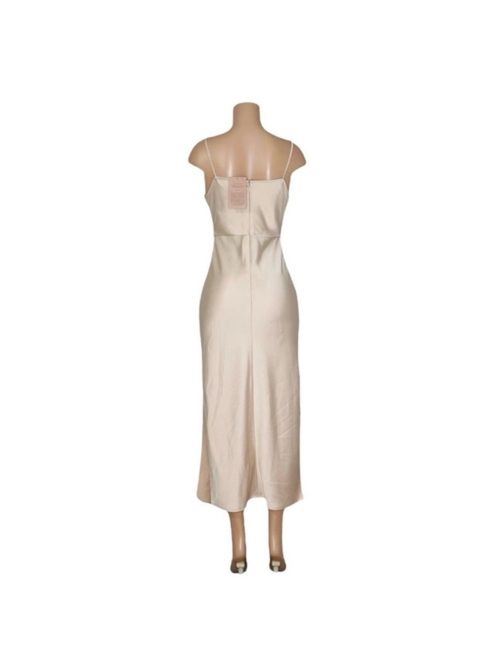 Sachin + Babi Cream Cowl-Neck Slip Dress - Picture 4 of 10
